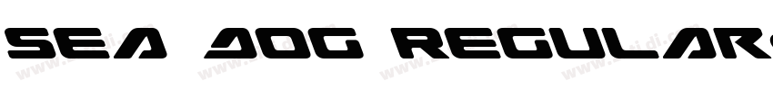 Sea Dog Regular字体转换